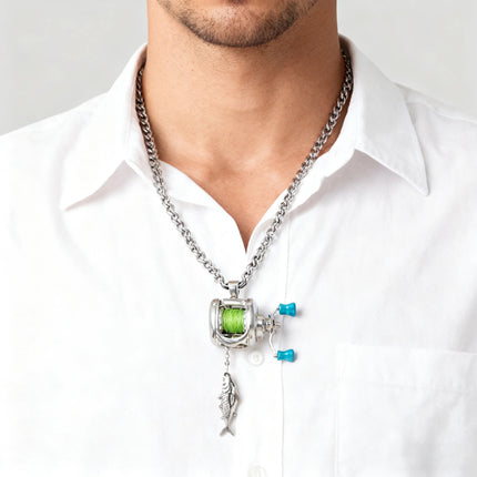 Fishing Reel Pendant - photo 4