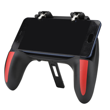 H10 Gamepad for Phones attached to smartphone in gaming position