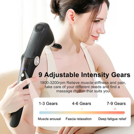 Fascia Massage Gun with Extension Handle - photo 4