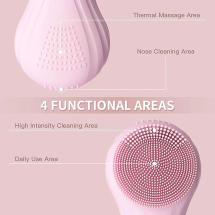 Sonic Waterproof Facial Cleansing Brush - photo 4