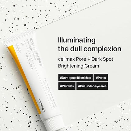 celimax Pore+Dark Spot Brightening Cream | with Niacinamide, Tranexamic Acid, TXA Cream, Pore Minimizer, Non-Irritating, Hydrating, For Sensitive Skin, 35ml, Mothers Day Gift