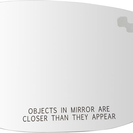 TRQ Passenger Side Mirror Glass Convex Blind Spot For Factory Equipped Mirrors Only Compatible with 2017-24 Mazda CX-5