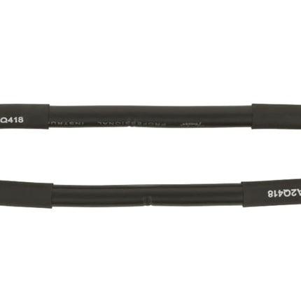Professional Series Instrument Cable, Guitar Cable, Guitar Accessories, Angle/Angle, Black, 6in, 2-Pack