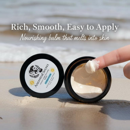 Tallow Sun Balm, Natural Balm, Coconut Vanilla Scent, Vitamin E, Moisturizing, 20% Non-nano Zinc Oxide (0.80 Oz)