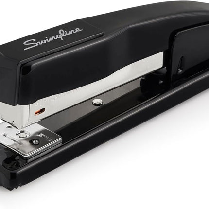 Swingline Commercial Stapler, 20 Sheet Capacity, Jam Free, Metal, Black (44401)