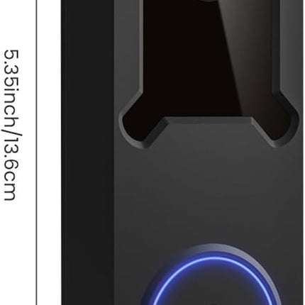 Wireless Wi-Fi Surveillance Cameras, Doorbell Camera with Two Way Audio, AI Human Detection, 2-Way Talk,Night Vision and Cloud Storage, 2.4G Wi-Fi Only