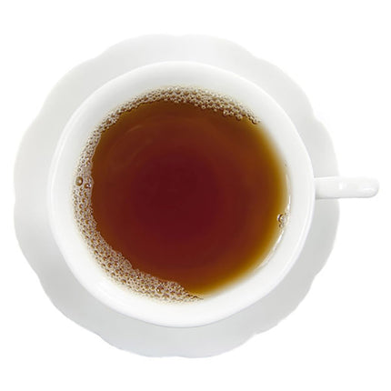English Tea Store Scottish Caramel Toffee Pu-erh Tea Pouches - 4oz | Loose Leaf Black Tea Blend | Sweet Caramel and Toffee Aroma | Smooth Earthy Flavor | Dessert-Inspired Tea Experience