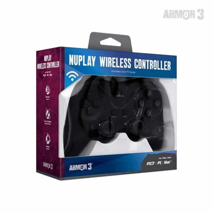 ARMOR3 NuPlay PS3 Wireless Controller, Gamepad for Playstation 3 - Black