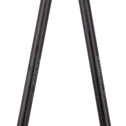 Drum Sticks 5A Drumsticks Classic Black Wood Tip Drumsticks (Black Drum Sticks)