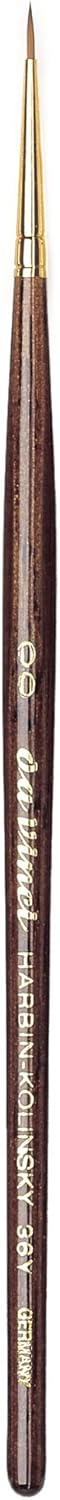 Russian Red Sable Watercolor Round Brush Set, Sizes 0-6 - photo 4