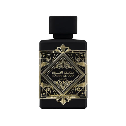 Lattafa Perfumes Bade'e Al Oud, Oud for Glory for Unisex Eau de Parfum Spray, 3.4 Ounce