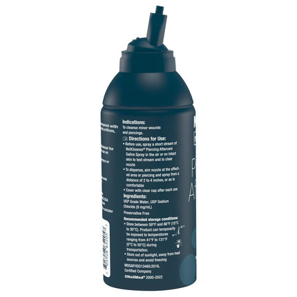 Spray de cuidado posterior para piercings, niebla fina 177mL (6.3 FLoz)