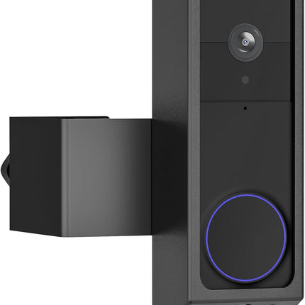 Anti-Theft Video Doorbell Mount for Wyze Duo Cam Doorbell Only, No-Drill Doorbell Camera Mount for Wyze DoorBell Camera, Apartment Door Camera Mount for Home Rentals Room
