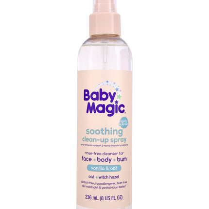 Baby Magic Soothing Clean-Up Spray, Vanilla & Oat, Hypoallergenic, 8 oz