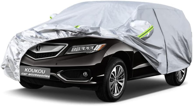 6-Layer Custom Fit Full Car Cover, All-Weather Protection for 2007-2025 Vehicles