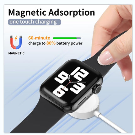 20W USB-C Apple Watch Magnetic Fast Charger (MFi), Wireless Charging Cable for All iWatch Series (2 m)