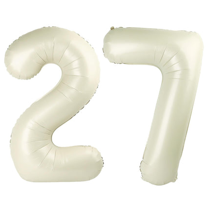 Number Balloons 5 Balloon Blue Birthday Decorations for Men Party, 40 Inch