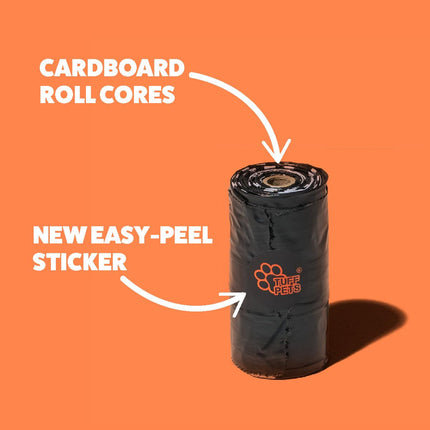 Dog Poop Bags Rolls with Handles, Extra Thick Poop Bags for Dogs