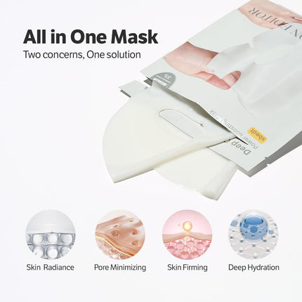 Deep Collagen Overnight Mask, Hydrating, Wrinkle care, 4ea