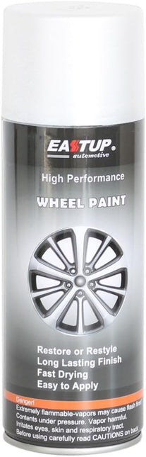 Premium Metallic Acrylic Enamel Wheel Paint, Pearl Flash White