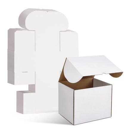 12x9x6 inches White Shipping Boxes pack of 15, Corrugated Cardboard Boxes 12 x 9 x 6 for Packaging Small - photo 18