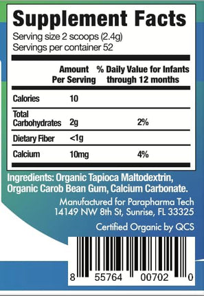 Gelmix Infant Thickener for Breast Milk & Formula, 4.4 oz Jar