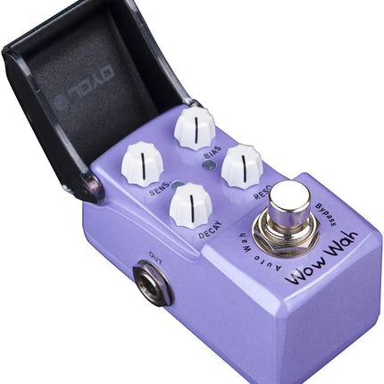 JOYO Auto Wah Mini Pedal for Electric Guitar Effect - True Bypass Ironman Series (Wow Wah JF-322)