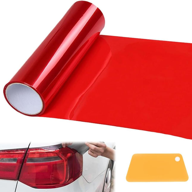 1 Pcs Car Light Tint Film 12 X 48inch,Cuttable&Str - image 1