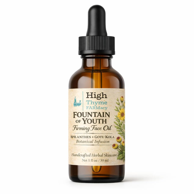 Paracress Facial Oil (Spilanthes Acmella) – Firming Face Oil with Gotu Kola – REAL Spilanthes Infused Oil You Can Feel – Anti Aging Botanical Skincare, 1 oz