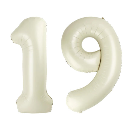 Number Balloons 5 Balloon Blue Birthday Decorations for Men Party, 40 Inch