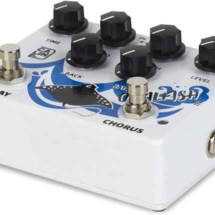 Caline DCP-03 DEVILFISH Chorus Delay Effect Pedal Dual Guitar Pedal