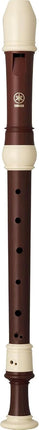Yamaha YRA-324B Alto Recorder in Key of F, Baroque Fingering, Double holes, Three-Piece Construction, Simulated Ebony Finish