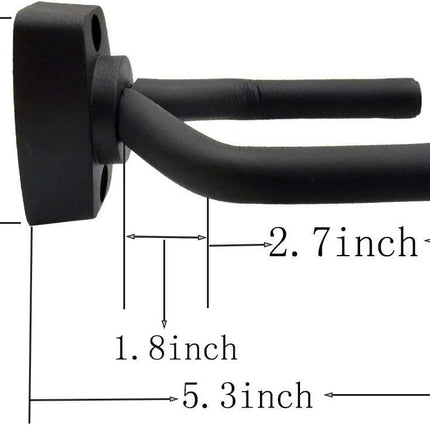 6 Pcs Guitar Hangers Keep Hook Holder Wall Mount for All Size Guitars, Bass, Mandolin, Banjo