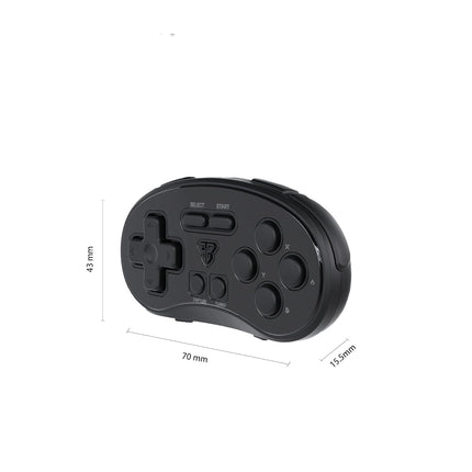 FANTECH EOS Bluetooth Mini Controller Keychain Sized Gamepad for Nintendo Switch,Anki Remote PC, PPT Clicker and macOS