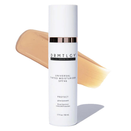 Universal Tinted Moisturizer SPF 46 – Hydrating Dewy Tinted Sunscreen for Face with Zinc Oxide & Octinoxate 