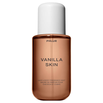 Vanilla Skin Body Mist, 8 Fl Oz - Hair and Body Perfume for Women, Vanilla Perfume Body Spray with Pink Pepper