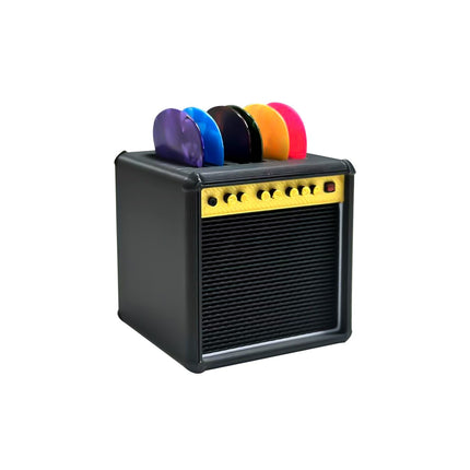 Guitar Picks Holder Box,Amplifier Speaker Style Paddle Holder Guitar Pick Display Holder,For Pick Storage And Display,Gift For Guitar Players Guitarists