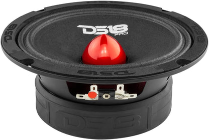 6.5-Inch Midrange Loudspeaker with Red Aluminum Bullet, 4 Ohm - photo 5