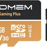 Tarjeta Micro SD 32GB de alto rendimiento (90MB/s lectura, 25MB/s escritura), compatible con DSLR, dron, cámara de acción y dispositivos portátiles（1 tarjeta microSD +1 adaptador）