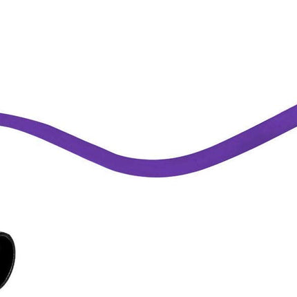 Balanced XLR Cable Male to Female - 1.5 Feet Purple - Pro 3-Pin Microphone Connector for Powered Speakers, Audio Interface or Mixer for Live Performance & Recording