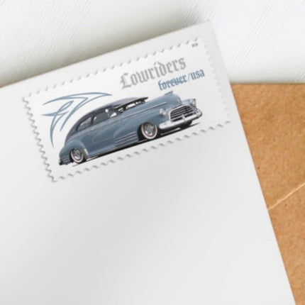Lowriders 2026 (Sheet of 15) Mexican American/Chicano Culture Cars First-Class Mail Forever Postage Stamps