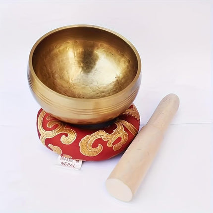 1 Set Of Handmade Singing Bowls Designed For Yoga, - view 5