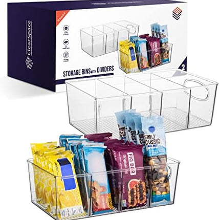ClearSpace Pantry Storage Bins 2-pack - main view