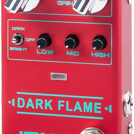 JOYO Modern Metal High Gain Distortion Guitar Effect Pedal with Different Tone Styles for Electric Guitar - True Bypass (Dark Flame R-17)