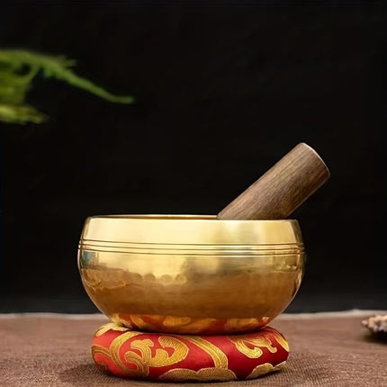 1 Set Of Handmade Singing Bowls Designed For Yoga, - view 2