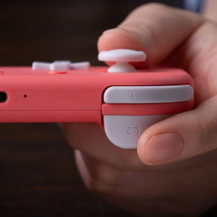 8BitDo Lite 2 Bluetooth Gamepad for Switch, Switch Lite, Android and Raspberry Pi (Pink)
