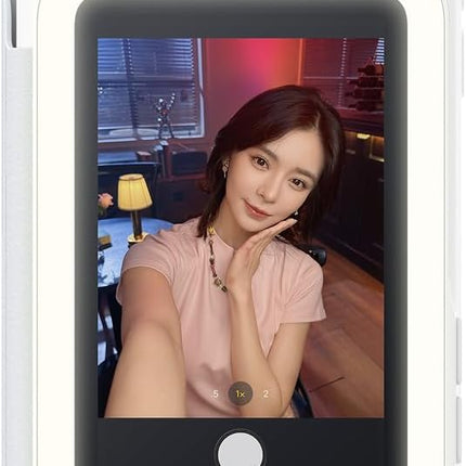 Insta360 Snap Selfie Screen with Light - 4K Magnetic Selfie Monitor Screen for Selfie, Vlogging, Compatible with iPhone & Android, Adjustable Lighting, Touchscreen Control, Wired Instant Connection