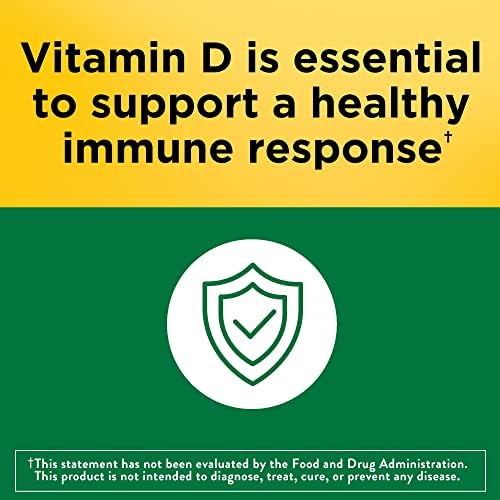 Nature Made Vitamin D3 2000 IU - supplement facts