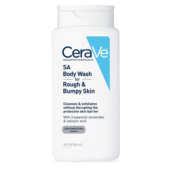Body Wash with Salicylic Acid, Fragrance Free Body Wash to Exfoliate Rough
