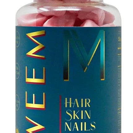 WEEM Biotin Gummies for Hair Skin and Nails vegan vitamins 60 count